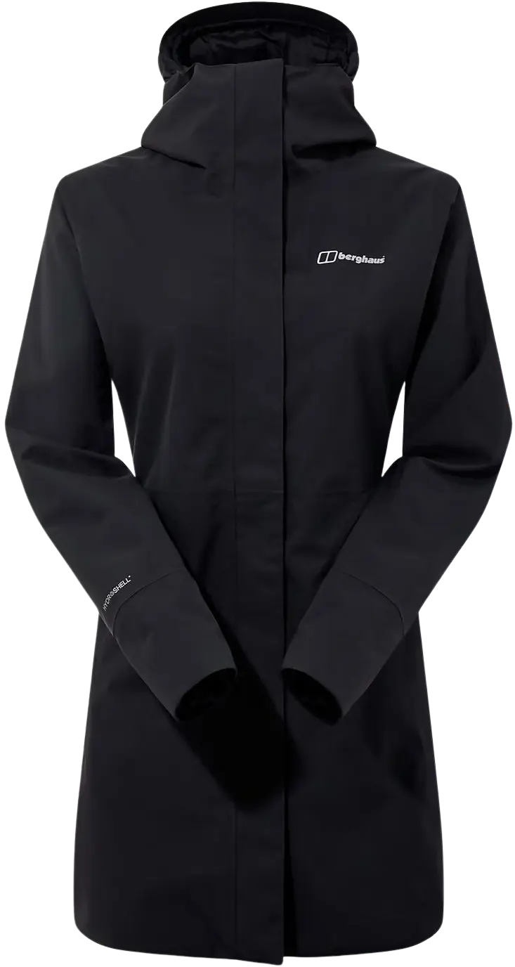 Berghaus Berghaus W's Omeara Long Jacket Black-Black