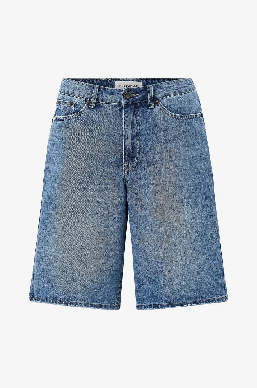 Sofie Schnoor Jeans-shorts StokeSW Oversized - Blå
