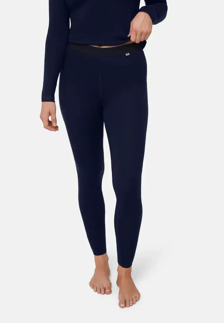 DANISH ENDURANCE DANISH ENDURANCE Merino Skiunderbukser, Mørk Marineblå, M