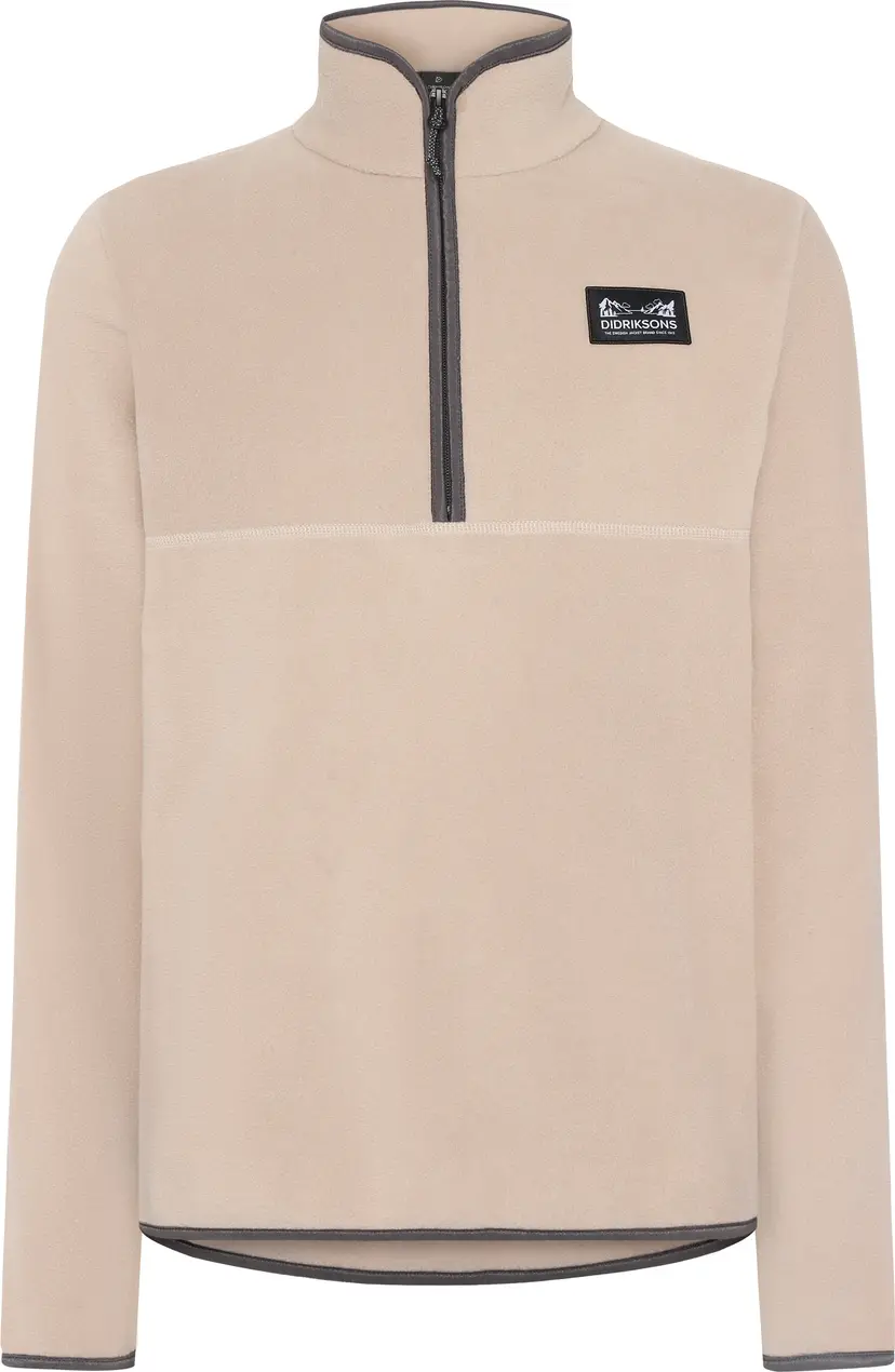 Didriksons Didriksons Men's Vito Half Zip Beach Beige