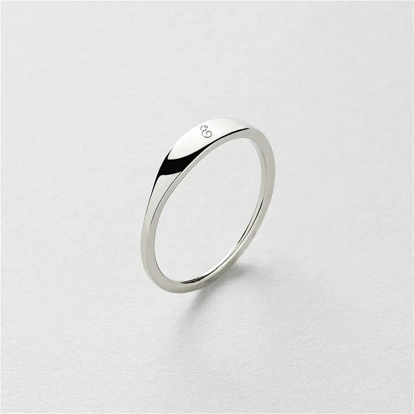 Safira Alice Ring Gravering