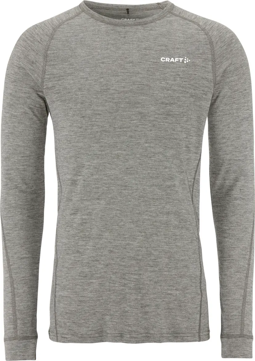 Craft Craft Men's Core Wool Merino Set Dark Grey Melange