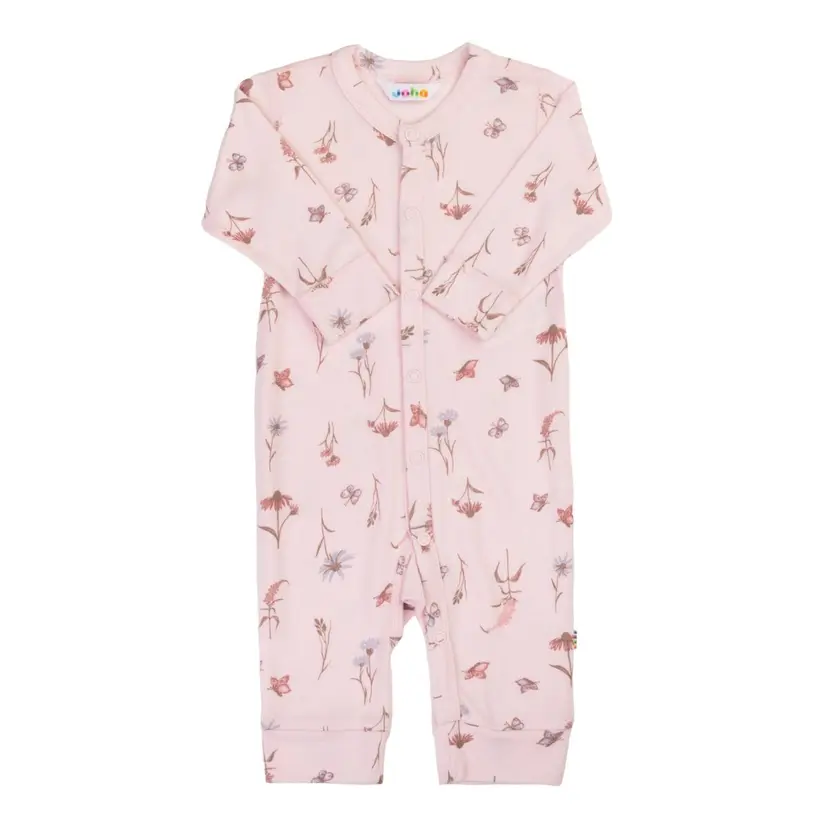 Joha Joha Heldress Bambus Rosa Bloom (100 / 3-4 år)