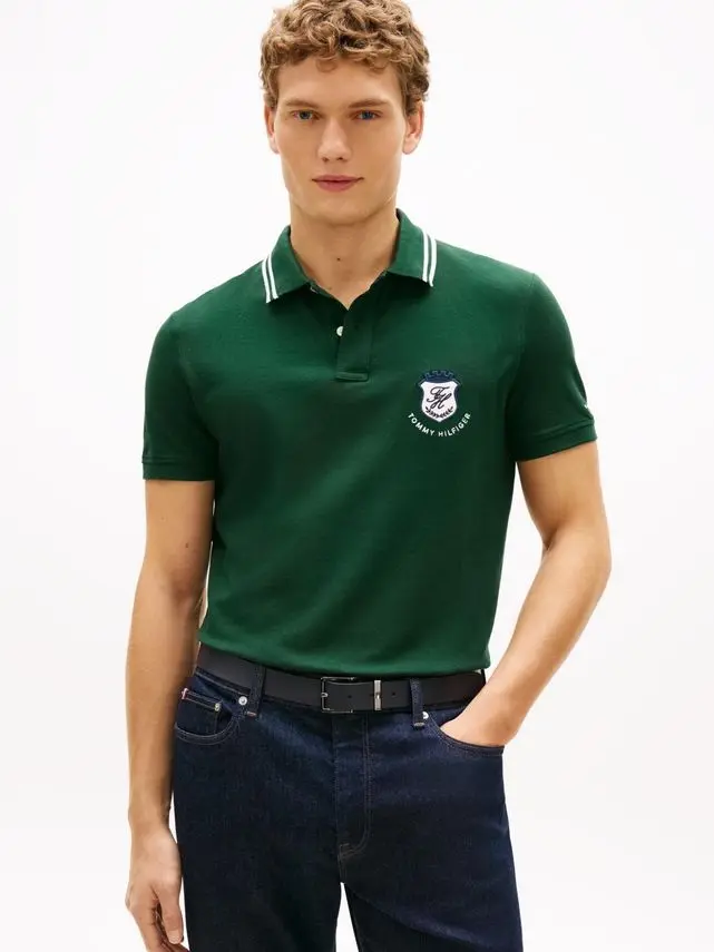 Tommy Hilfiger PIQUE BADGE REG POLO