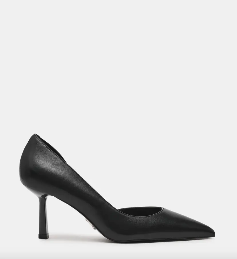 Steve Madden Vena Pump - Black Leather