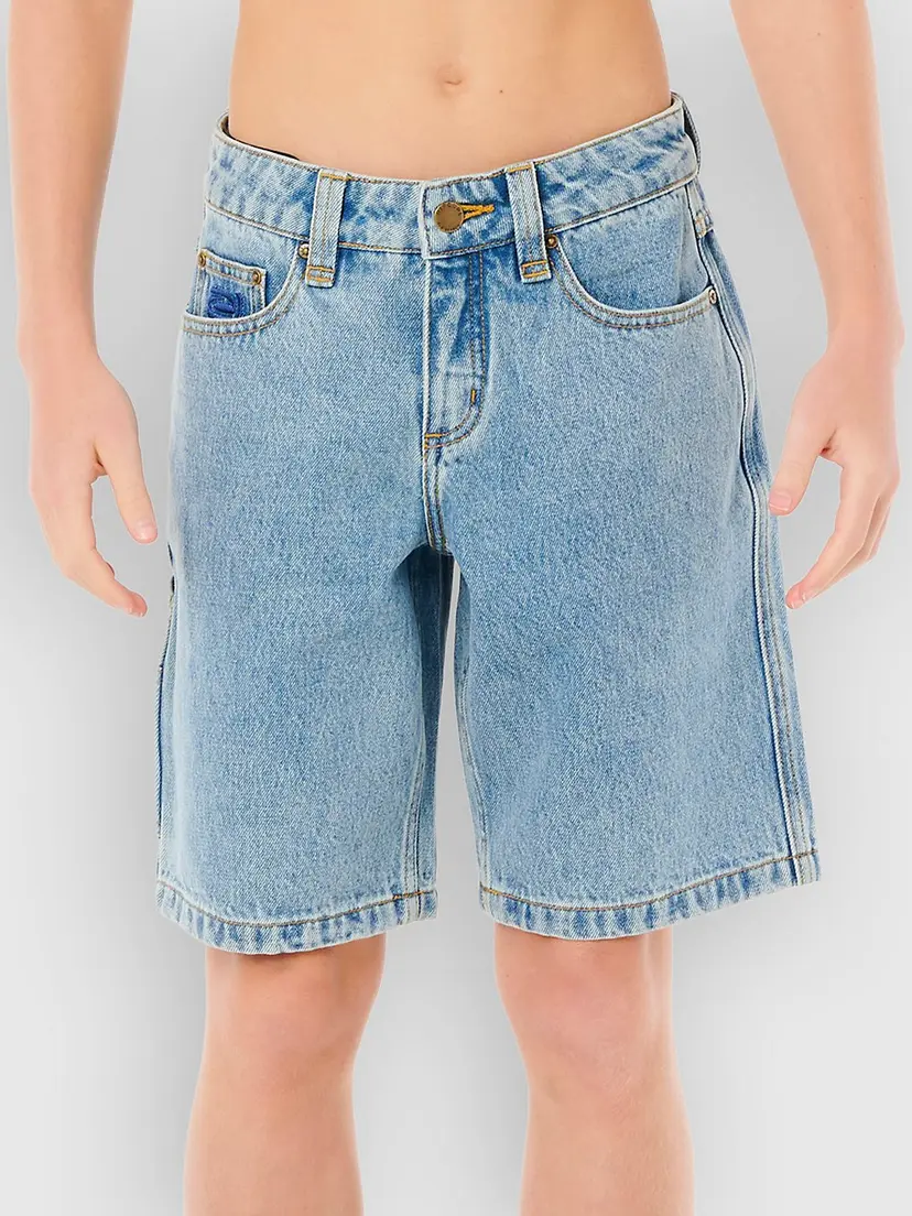 Rip Curl Rip Curl Hyped Up Denim Walk Kids Shorts blå