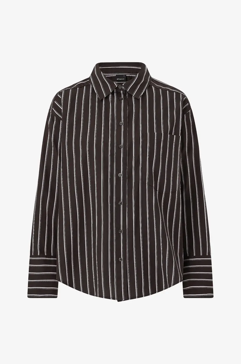 Gina Tricot Skjorte Oversized shirt - Rød