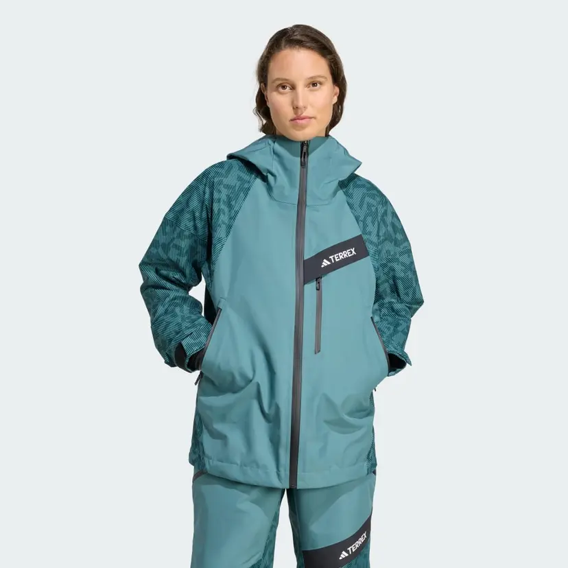 Adidas Terrex Techrock Hybrid PRIMEKNIT CLIMAPROOF+ Jakke