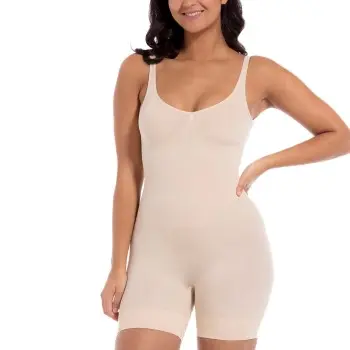 Magic Magic Low Back Bodysuit Beige polyamid Small Dame