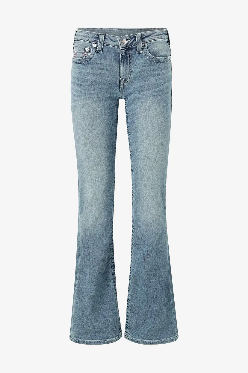 True Religion Jeans I Love True Becca MR Boot Cut - Blå