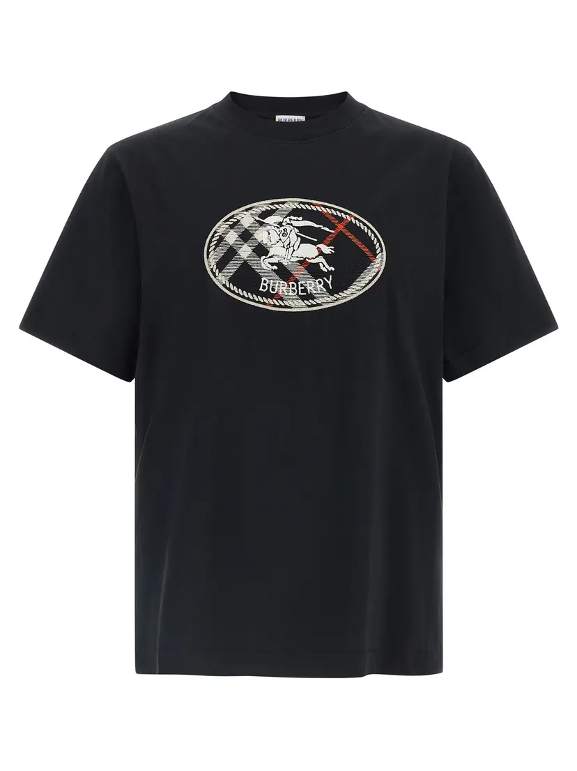 Burberry Burberry T-skjorter – Svart