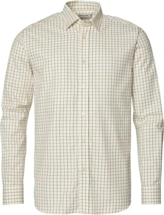 Chevalier Chevalier Billet Shirt Men Hazelnut Tattersall