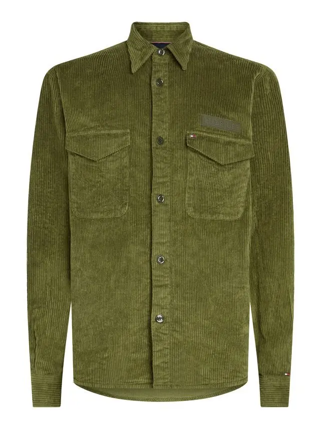 Tommy Hilfiger CORDUROY SOLID OVERSHIRT