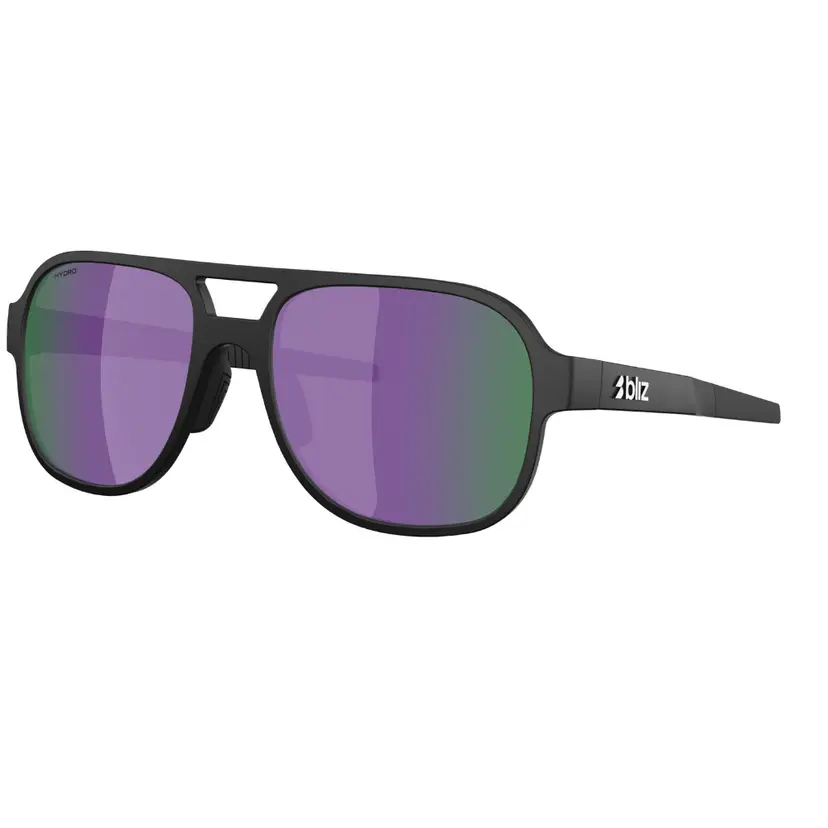 Bliz Bliz A006 Matte Black Smoke W Purple Multi