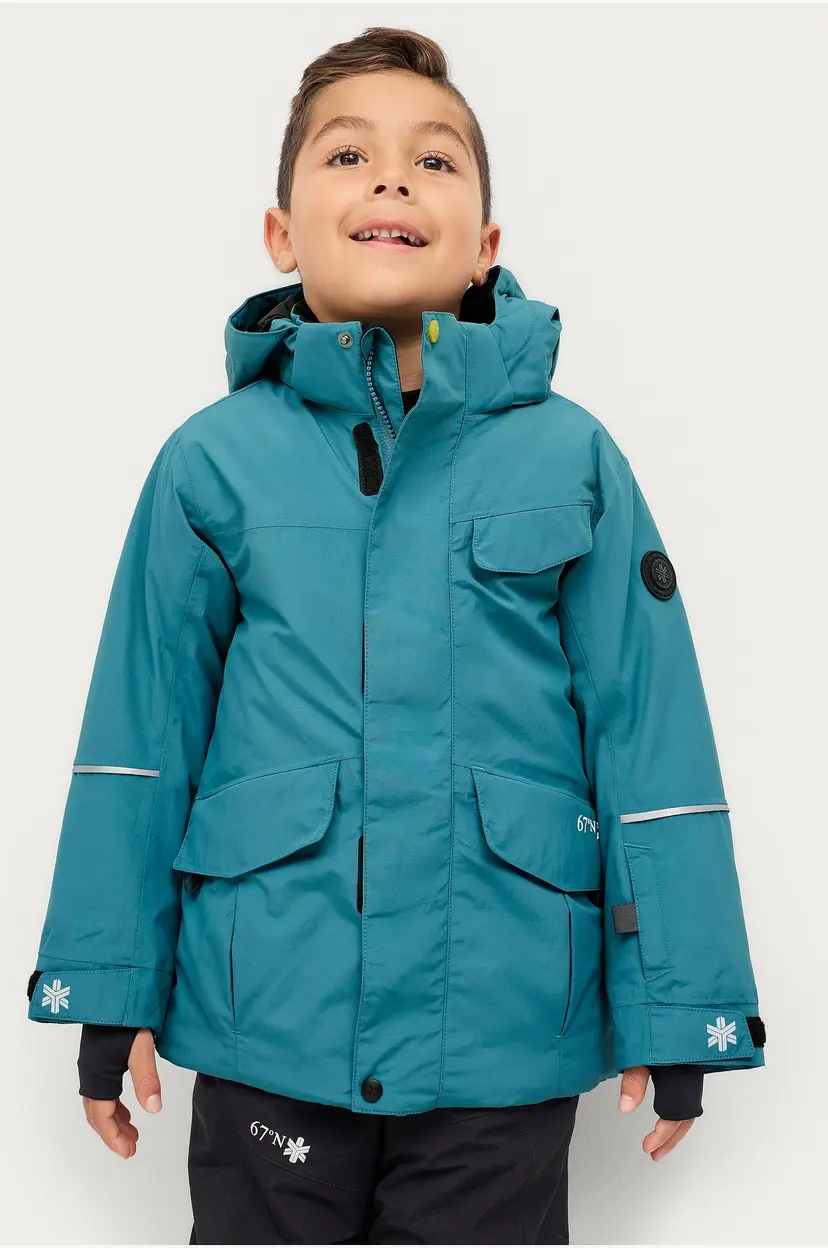 Áhkká Skijakke Ski Jacket Mr - Blå