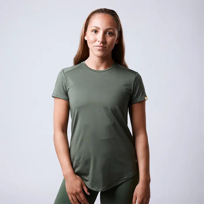 CLN ATHLETICS CLN Lucy ws T-skjorte, Moss Green