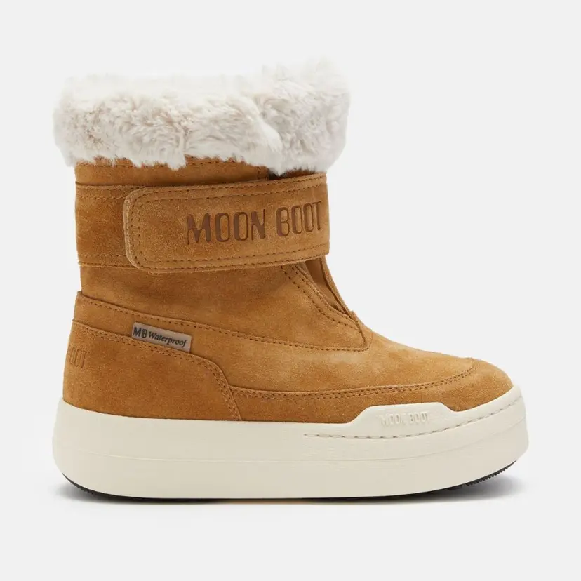 Moon Boot Moon Boot - Park Strap Suede Jr Sand