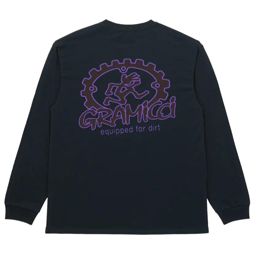 Gramicci Gramicci Equipped For Dirt L/S Tee Vintage Black