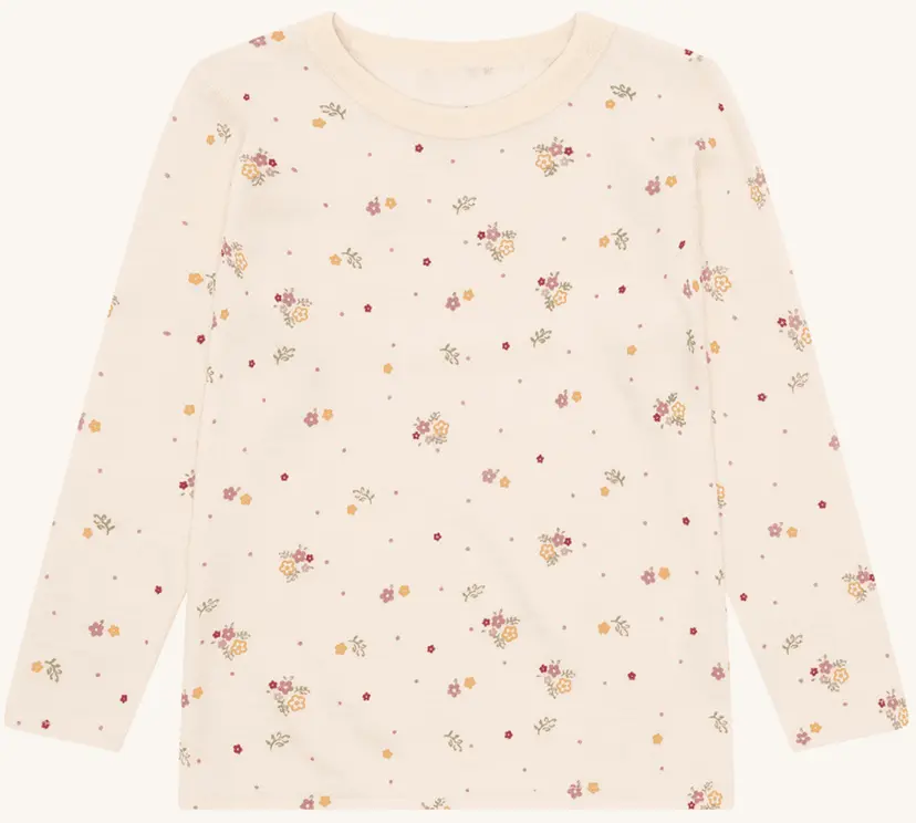 Hust and Claire Hust and Claire Awo Flora Genser Merinoull Off White (98 /3 år)