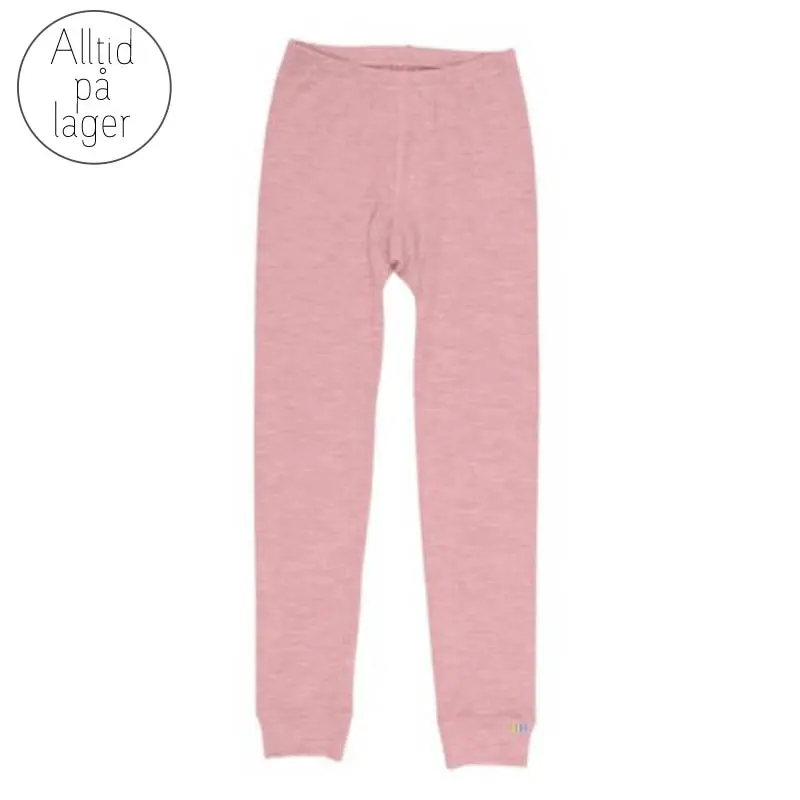Joha Leggings i merinoull Old Rose