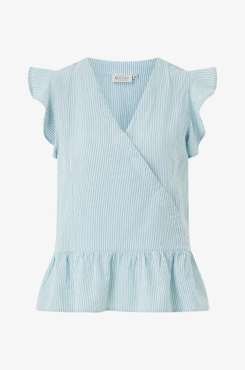 Masai Bluse Top MaDua - Blå