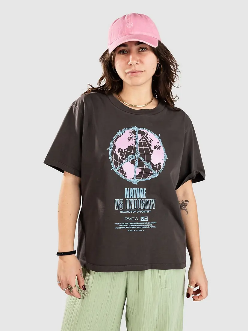 RVCA RVCA Global Easy T-skjorte svart
