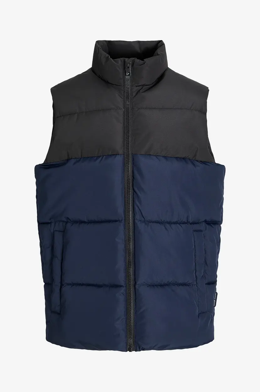Jack & Jones Junior Vest jjmAze Bodywarmer Collar Jnr - Blå