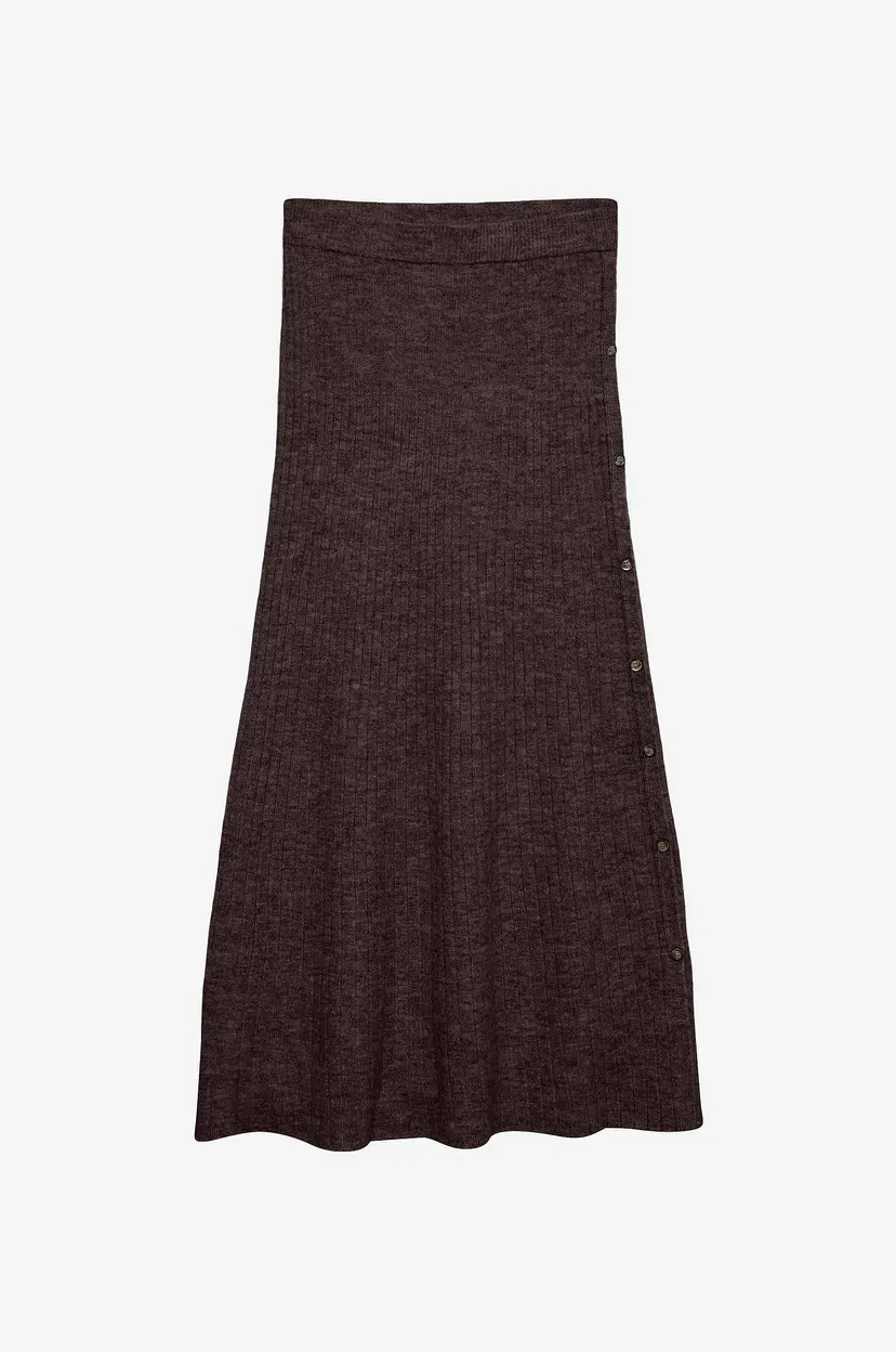 Vero Moda Maxi skjørt vmSally NW Ankle - Brun