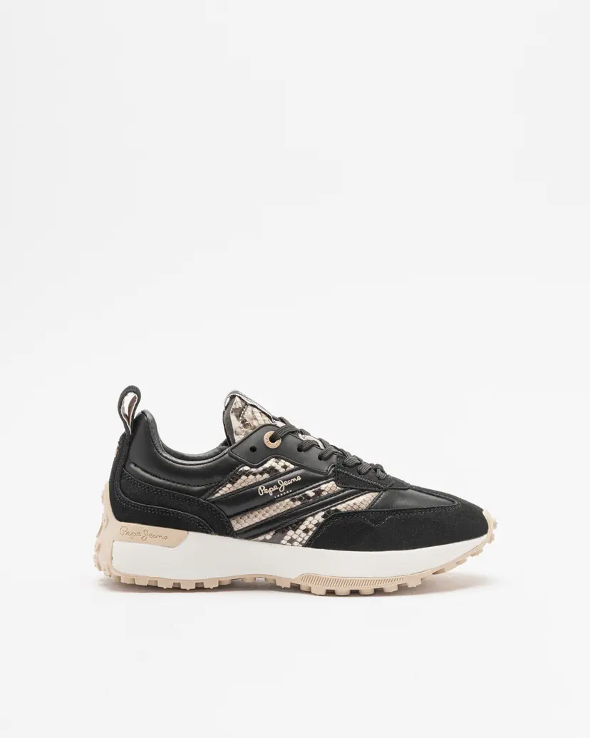 Pepe Jeans London Pepe Jeans London Lucky Fenix Black Sneakers