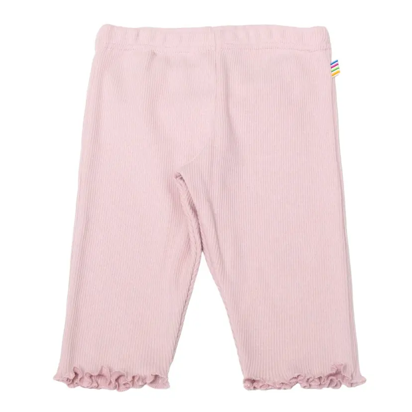 Joha Joha 2X2 Cotton Rib Leggings Pink (50 / 0-1 mnd)
