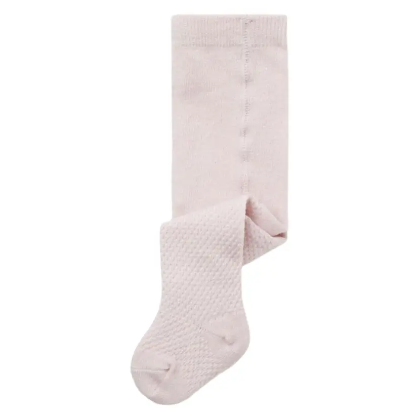 NAME IT Name It - Strømpebukse i Ull Baby Wakma Structure Lilac Ash