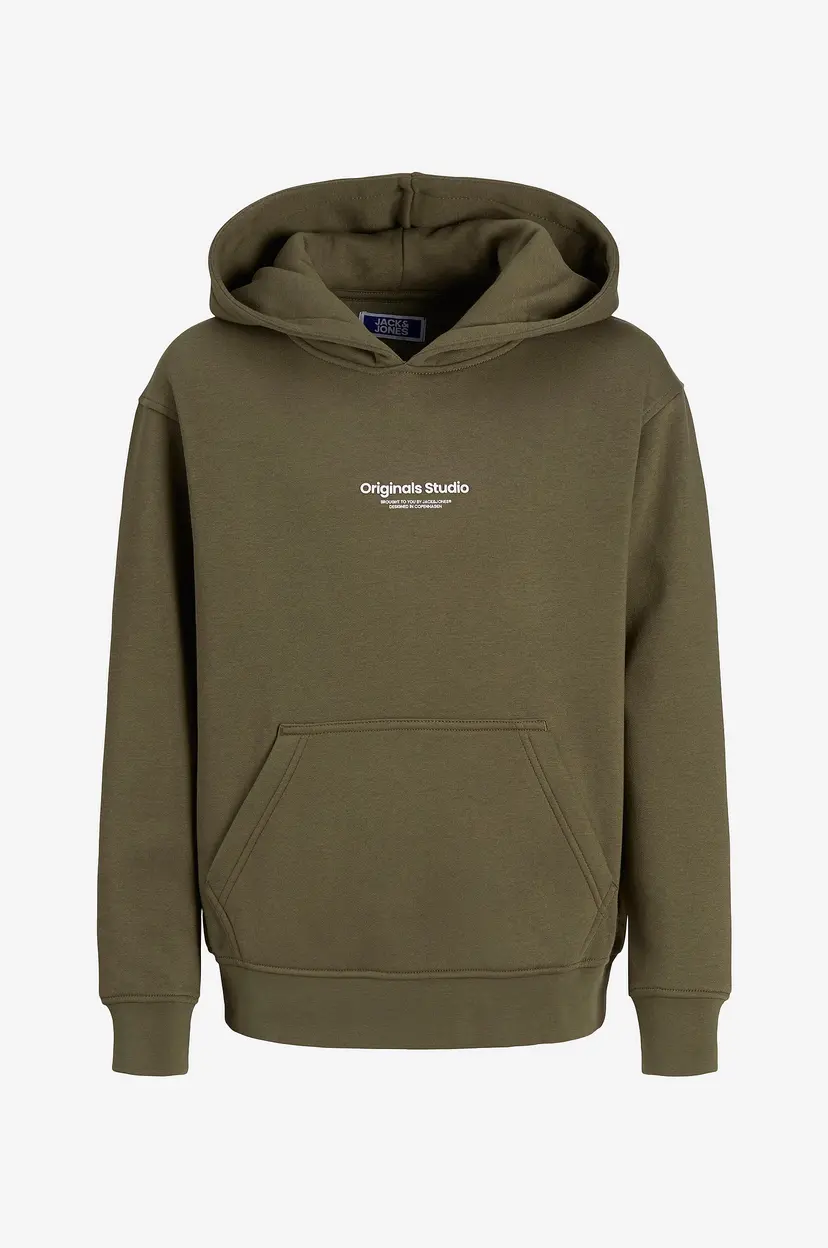 Jack & Jones Junior Hettegenser jorVesterbro Sweat Hood - Grønn