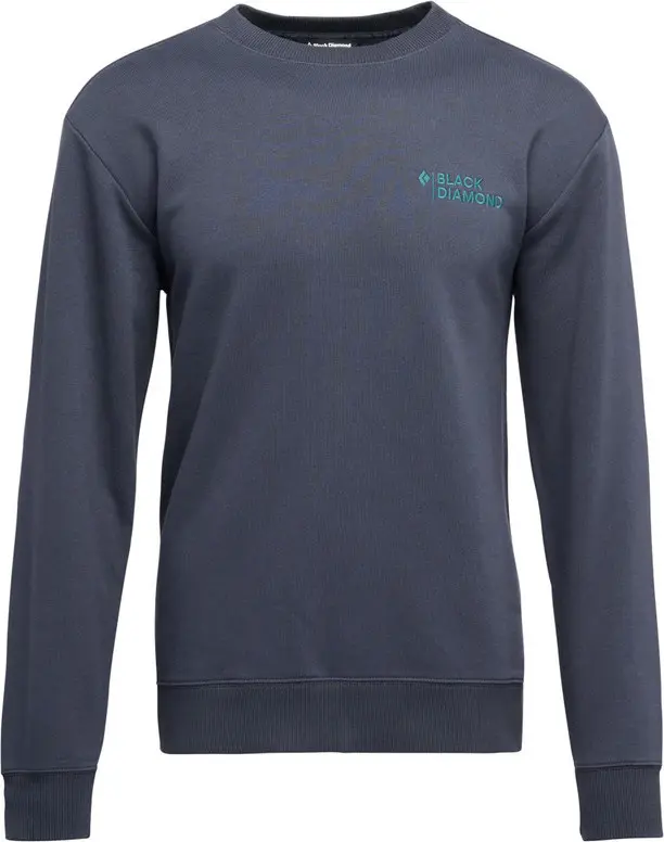 Black Diamond Black Diamond Men's Mini Stacked Crewneck Charcoal