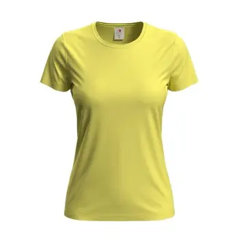 Stedman Stedman Classic Women T-shirt Gul bomull X-Large Dame