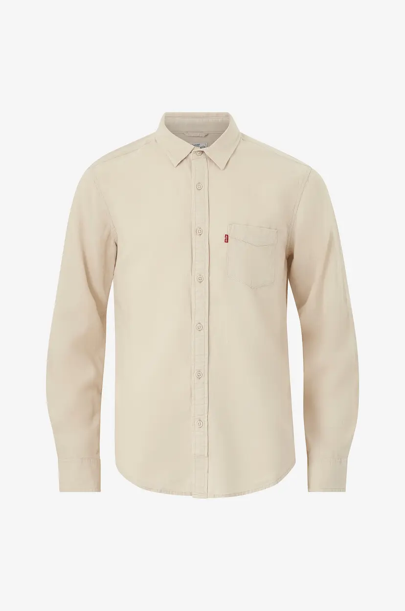 Levi's Skjorte Sunset 1 Pocket Standard - Natur