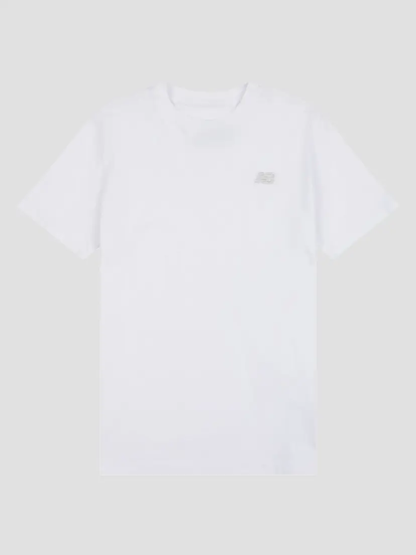 New Balance New Balance Jersey Small Logo Kids T-skjorte hvit