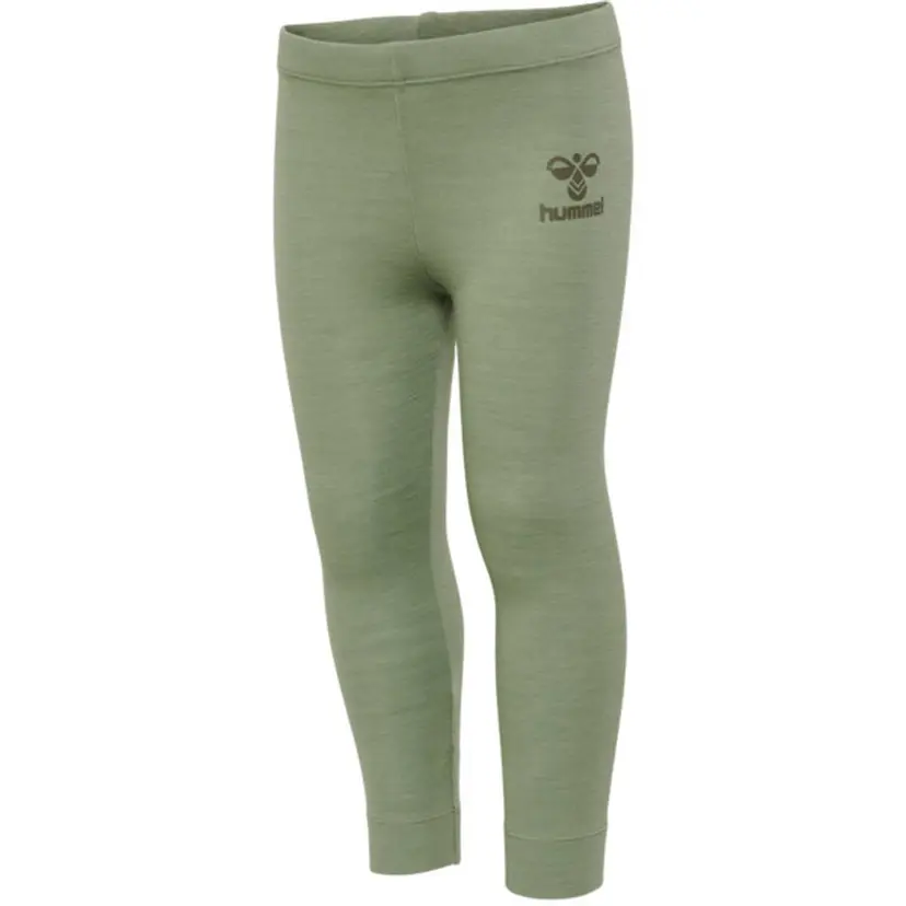 Hummel Hummel Wolly Ull/Viscose Tights Oil Green (74 / 9 mnd)