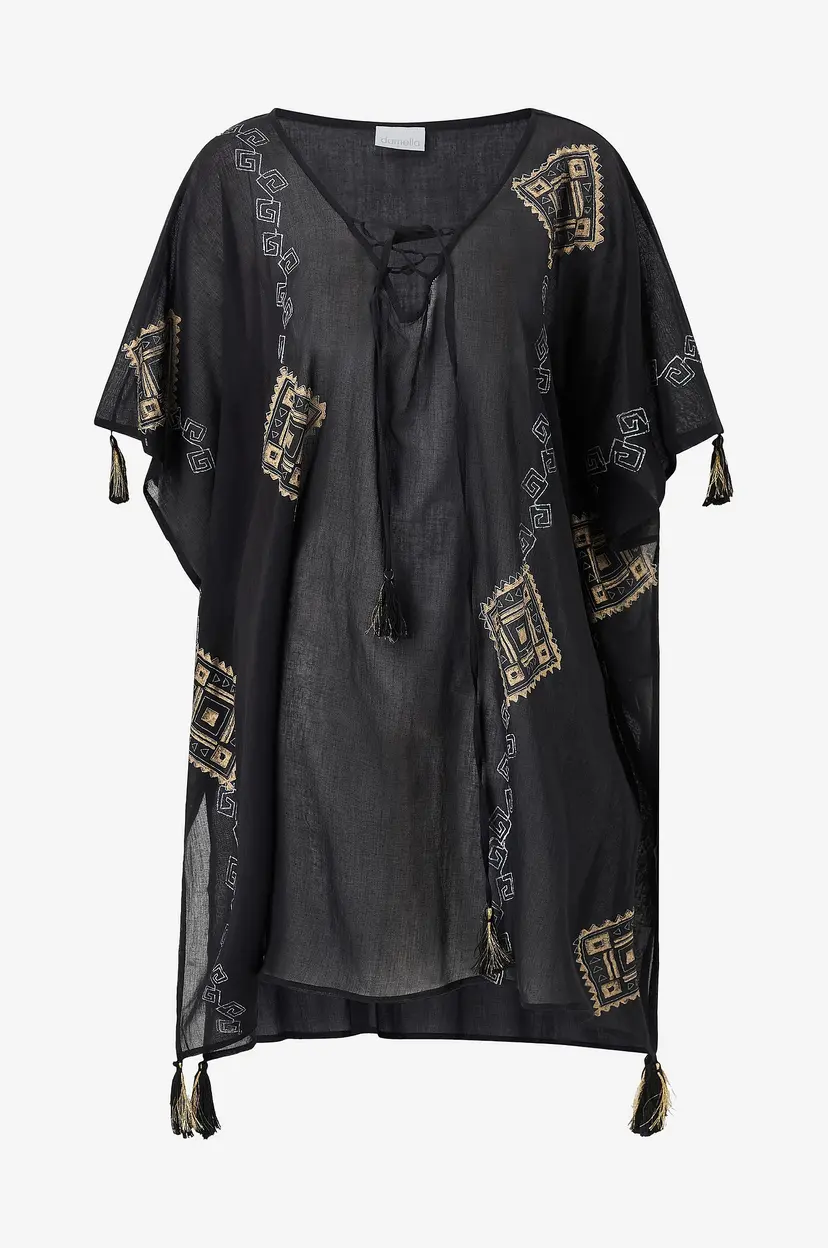 Damella Strandtunika Cover-up - Svart