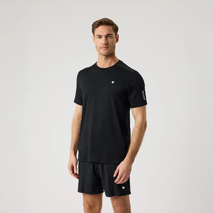 Björn Borg Ace Mesh T‑skjorte Svart