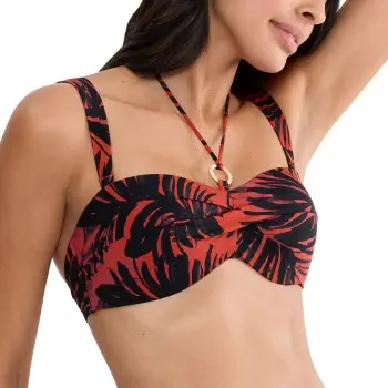 Triumph Triumph Summer Palm Padded Bikini Top Mixed B 36 Dame