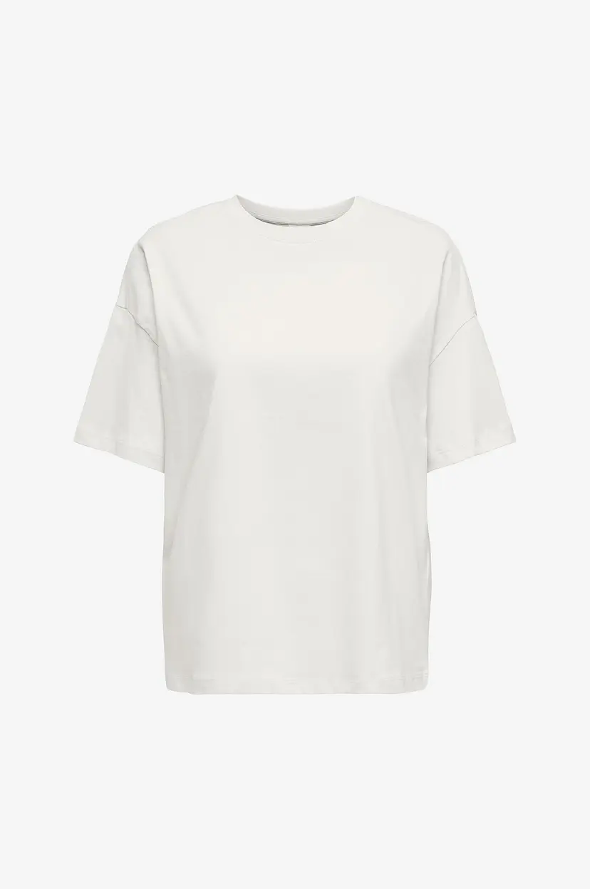 JDY T-skjorte jdyCarla S/s Oversize T-shirt Jrs - Hvit