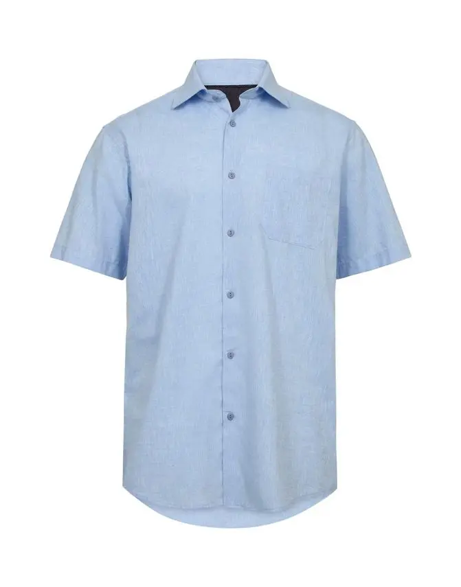 Black Blue Shirt s/s regular fit
