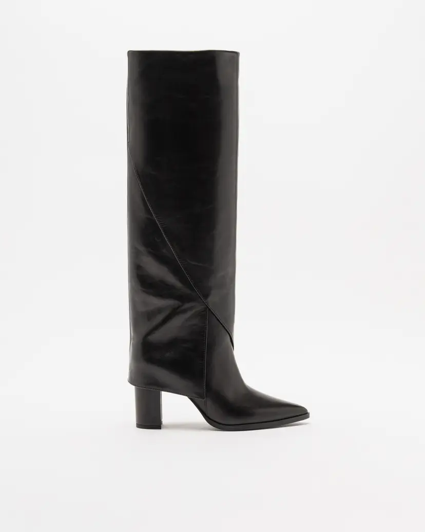 PROF PROF A56 Black Knee high boots