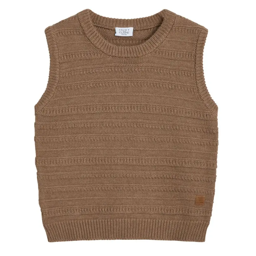Hust and Claire Hust and Claire - Vest Prince Coffee melange