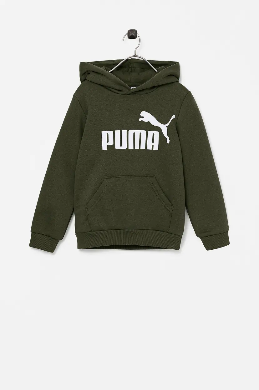 Puma Hettegenser ESS Big Logo Hoodie FL B - Grønn