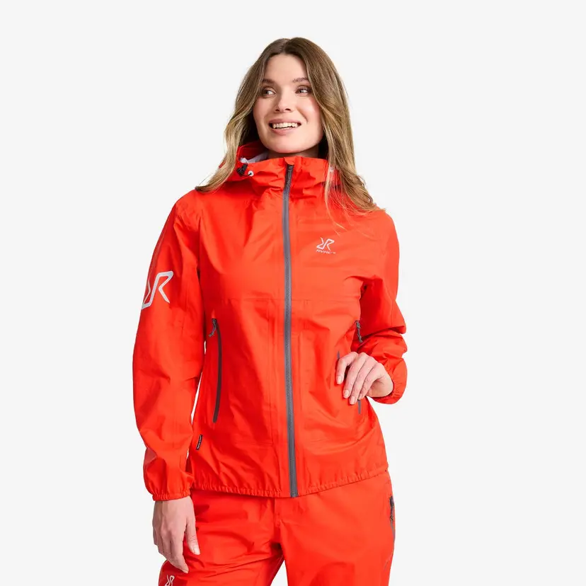 RevolutionRace Arcade 3L Lightweight Jacket Dame Cherry Tomato