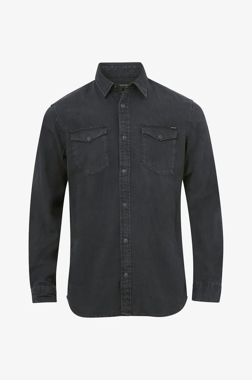 Jack & Jones Denimskjorte jjeSheridan Shirt - Svart