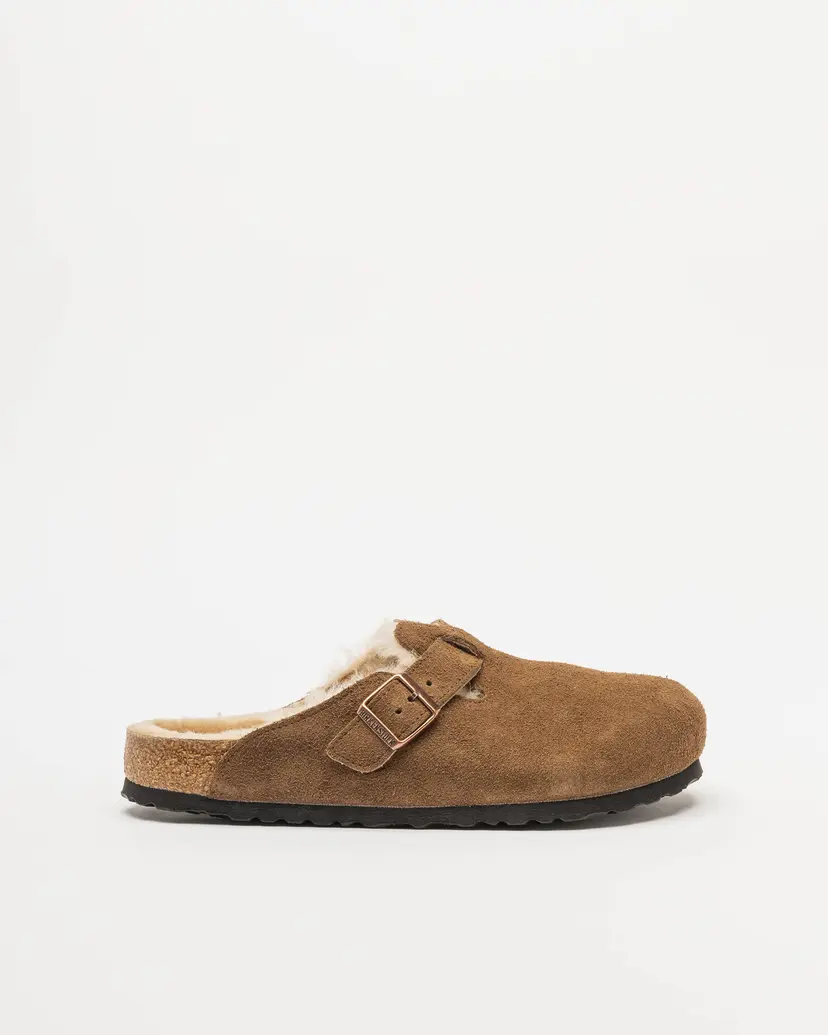 Birkenstock Birkenstock BOSTON Shearling Camel Clogs