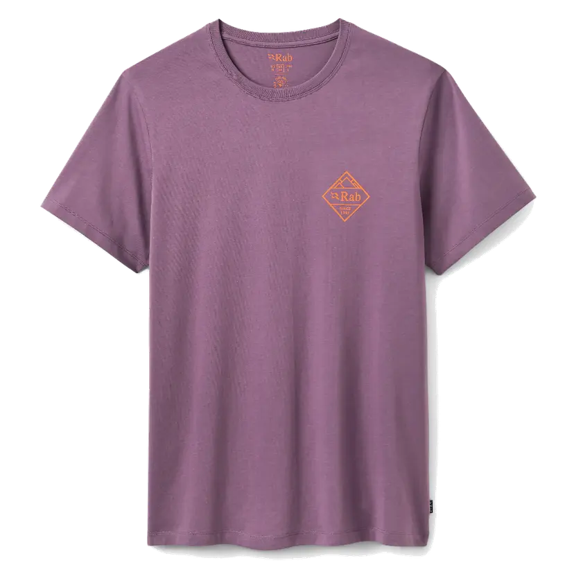 Rab Rab M's Stance Stamp Tee Dark Iris