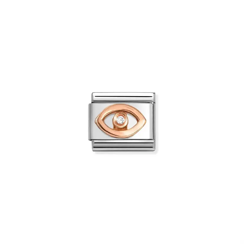 Nomination White Eye Rose Gold